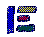 Icon von  IconEdit (aus farbigen Balken stilisiertes E)